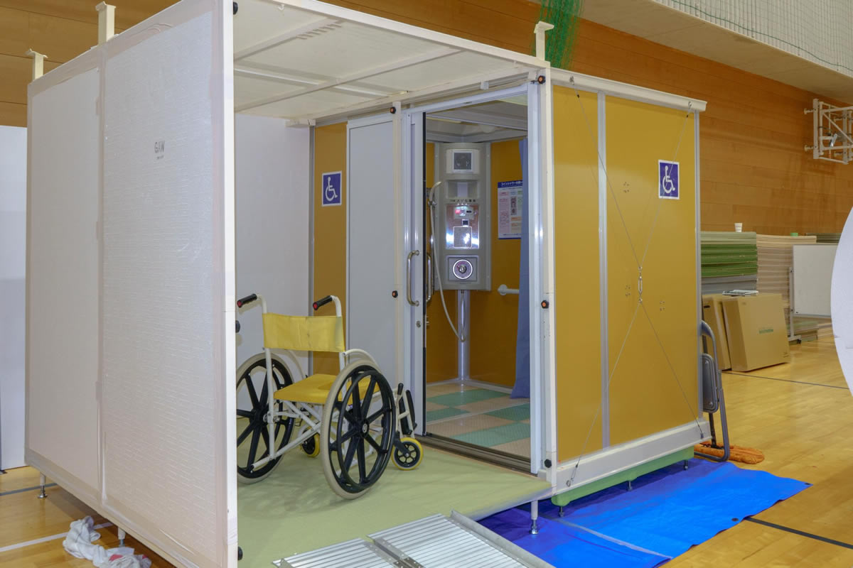 試作開発した車椅子仕様の1号機