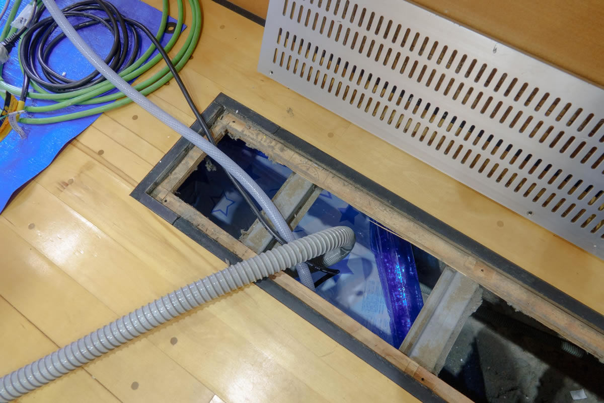 特許を取得した排水システムで難無くクリアしました